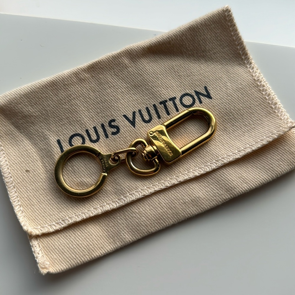 Louis Vuitton Pochette Strap Extender Keychain